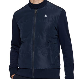 Chaqueta Bomber de Lona Ligera, Transpirable y Cortavientos, con Cremallera Completa, Cálida para Otoño, para Hombre, al por Mayor - Product Image 1