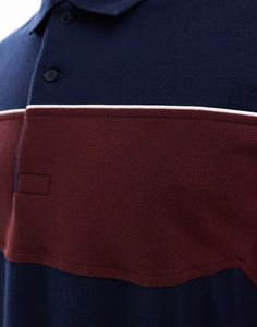 Golf de primera calidad para hombres, camisas de polo, 100% algodón, trabajo de negocios para camiseta de polo con logotipo bordado personalizado, tela de punto de verano - Product Image 4