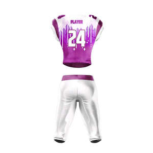 Nueva llegada sublimación uniforme de fútbol americano transpirable al por mayor uniforme de fútbol americano - Product Image 2