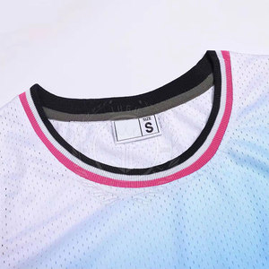 Camiseta de Baloncesto Transpirable de Secado Rápido 100% Poliéster al por Mayor, Diseño Personalizado, Camiseta Deportiva para Equipos - Product Image 3