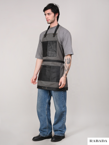 Delantal resistente personalizado para hornear, cocina, maquillaje, artistas, cerámica, lona de algodón, delantal - Product Image 3