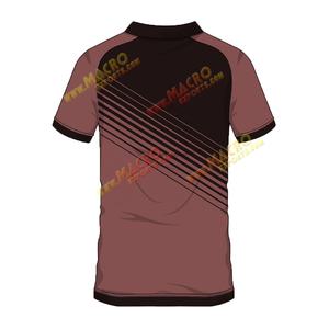 เสื้อโปโลซับลิเมชันสำหรับกอล์ฟเสื้อโปโลสามารถปรับแต่งได้ด้วยการพิมพ์ซับลิเมชันแบบระบายอากาศมีตัวเลือกขายส่ง - Product Image 6