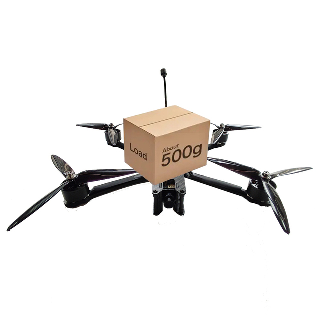 Long Range 10" FPV Heavy-Lift UAV Kit Foldable Aluminum Frame with 8000mAh Battery 20KM VTX 45min Endurance Platform drone