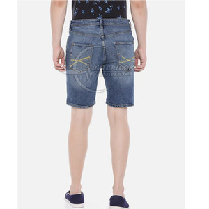 Pantalones cortos de mezclilla de diseño al por mayor para hombre Pantalones cortos de mezclilla de algodón para hombre - Product Image 5