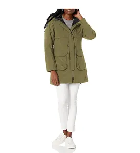 2022 Winter Warm Thick Full Length Long Winter Women's Equestrian Coats With Hooded