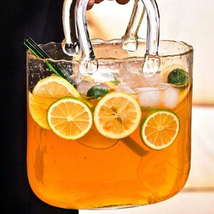 रचनात्मक अद्वितीय ग्लास हैंडबैग वाइन कॉकटेल पार्टी मार्टिनी होम बार के अद्वितीय कॉकटेल चश्मा - Product Image 3