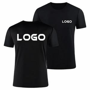 Camiseta unisex extragrande para hombre con cuello redondo, jersey de manga corta, camisetas con estampado de logotipo personalizado en la parte delantera de talla grande - Product Image 3