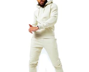 ชุดวอร์มผ้าคอตตอนโพลีเอสเตอร์สำหรับผู้ชายชุดวิ่งจ๊อกกิ้งกลางแจ้งโลโก้ออกแบบได้ตามต้องการ - Product Image 6