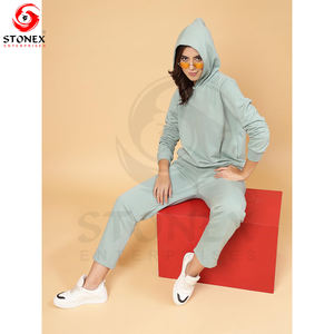 Ensemble de survêtements d'automne décontracté pour femmes Ensemble de 2 pièces pour femmes - Product Image 5