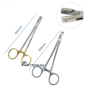 Pince à ligature orthopédique pour fil de cerclage osseux 160 mm, coupe-fil, autoclavable, en acier inoxydable, instrument chirurgical - Product Image 3
