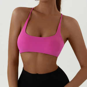 QUICK DRY Lady Yoga Top Running Sports Top Ligero Gym Wear Stretch Beauty Back Fitness Workout Active Sports yoga bra - Product Image 5