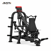 BN Fitness Center Appareil de musculation robuste à charge par disques pour triceps assis