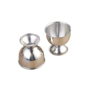 Vente en gros de coquetiers en acier inoxydable de qualité supérieure écologiques en argent pour œufs durs mous Gadgets de cuisine - Product Image 5