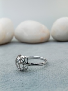 100% Satisfaction Guaranteed Custom Fancy Oval VVS Moissanite Engagement Wedding Diamond Ring 4 Carat Gold for Parties Gifts - Product Image 6