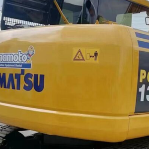 Buen estado Excavadora usada Komatsu PC130 130-7 130-8 Excavadora de segunda mano con línea de ruptura en Bintulu Manila Chile - Product Image 1