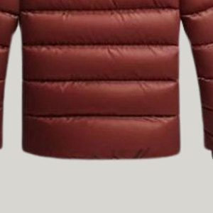 Venta al por mayor de chaqueta de invierno de burbujas para los hombres de utilidad personalizada Puffer ropa con cuello con capucha y logotipo frontal de tela de lona - Product Image 6