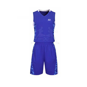 Uniforme unique léger de basket-ball de couleur unie d'uniforme de basket-ball de style pour l'uniforme adulte de basket-ball d'usage - Product Image 3