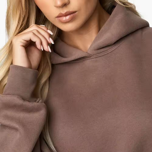 Wholesale <b>Women</b> Clothing Custom <b>Fleece</b> <b>Jogger</b> Set Tracksuit Causal Outfits Two Piece Sweatpants and Zip up Hoodie Set <b>Women</b> - Product Image 4