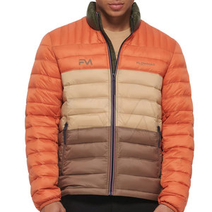 2026 Solid Color <b>Men</b> Puffer <b>Jacket</b> Casual Wear Streetwear Windproof Puffer <b>Jacket</b> - Product Image 1