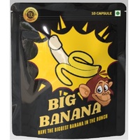 BLUE Comprimé Mâle Grosse Banane pour Hommes Améliorant le Temps Vente Chaude en 2025 Complément Énergétique Naturel à Base de Plantes pour Hommes Pilules de Puissance Pack de 4 Comprimés