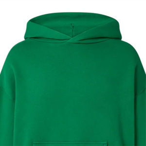 Vêtement décontracté en gros pour hommes, sweat à capuche en polaire avec poche kangourou, design doux, confortable et chaud, parfait pour les tenues d'hiver - Product Image 5