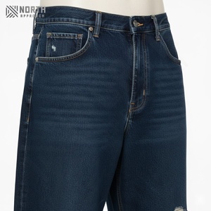 Fundas de Cojín de Mezclilla de Alta Calidad, Estilo Vintage Informal, Venta al por Mayor, Jeans Casuales para Hombre, Jeans Holgados, Jeans para Hombre - Product Image 6