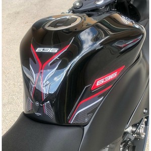 Kit Gel Rosso 3D per Protezione Serbatoio Moto Kawasaki ZX-6R Ninja 636 Personalizzata - Product Image 1
