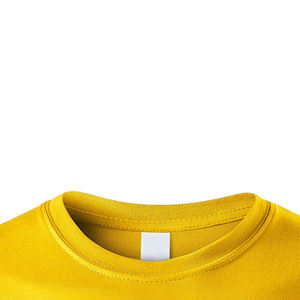 Mejor Premium High 220 Gsm Yellow Camiseta Lisa para hombre 100% algodón Tallas grandes Colección de verano Fabricado en Pakistán - Product Image 5