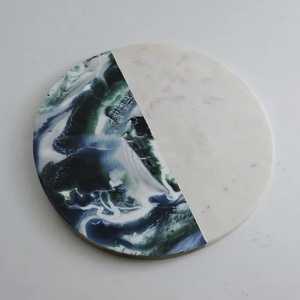 Tabla de cortar de madera de bambú de cocina con logotipo personalizado de Wanuocraft, bloques de cortar de madera artesanales personalizados de seda hechos a mano - Product Image 2