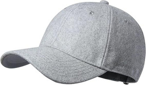 Gorra de béisbol de lana con tirantes ajustable para amantes del invierno Unisex, sombrero de papá de Color sólido personalizado con bordado a mano deportivo para hombres y mujeres - Product Image 5