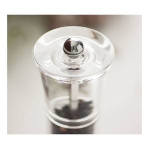 Moulin à poivre Bisetti 17,5 cm VERONA Transparent 8720, moulin haute visibilité pour une utilisation facile - Product Image 2