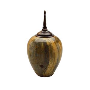 Urna de cenizas para adultos de estilo europeo hecha a mano, suministros funerarios decorativos con urna de cremación de Metal de calidad duradera para adultos - Product Image 3