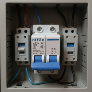 เบรกเกอร์วงจร FATO DZ47-63 C25 2P 400V 50Hz IEC60898-1 4000A - Product Image 3
