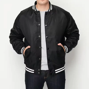 Vente en gros OEM Plus Size Custom Vintage Street Racing Colorblock Loose Rembourré Veste Hommes Custom Car Varsity - Product Image 1