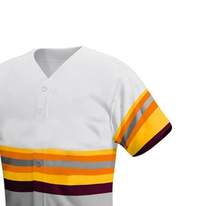 Uniformes de Béisbol de Poliéster de Secado Rápido que Absorben la Humedad, Estilo Nuevo Personalizado, Tallas Grandes, Gran Venta - Product Image 4