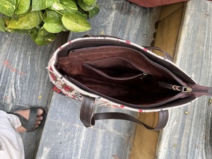 Marque de luxe grande capacité bohème aztèque femmes sac fourre-tout avec portefeuille concepteur rétro fermeture éclair sac à bandoulière beau sac à main - Product Image 5