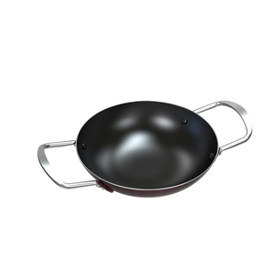 Bestseller Vietnam Factory Black Color Non-Stick Wok <b>Pan</b> for Daily Use and Commercial Use - Product Image 2