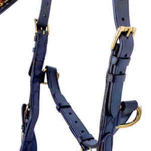 Bridon et Licol en Cuir Équestre de Haute Qualité pour l'Extérieur, Personnalisation Acceptée, SURGIGYNE International VI-HB - Product Image 2