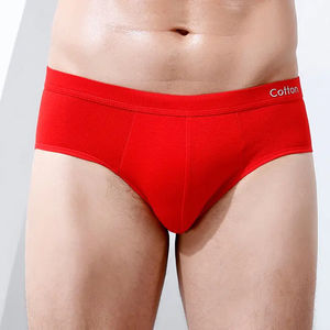 Calzoncillos bóxer de estilo clásico antibacterianos transpirables OEM azules de algodón personalizados de nuevo estilo para hombres, ropa interior cómoda al por mayor - Product Image 4