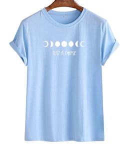 280 Gsm 100% algodón peinado cuello alto manga corta Camiseta Unisex Casual frente sólido con logotipo personalizado diseño impreso para hombres - Product Image 4