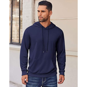 Custom Printed Fleece <b>Pullover</b> Hooded Sweatshirt Hoodies - Product Image 5