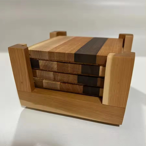 Posavasos de madera para desayuno de té y café hecho a mano más vendido para decoración de Hotel y restaurante - Product Image 1