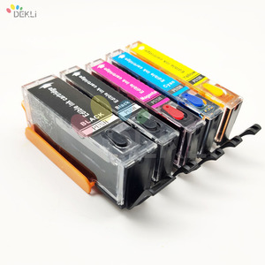 Cartucho de tinta comestible de 5 colores para Canon MG6650 MG7550 Cartucho de alimentos 550 <span class=keywords><strong>551</strong></span> - Product Image 2