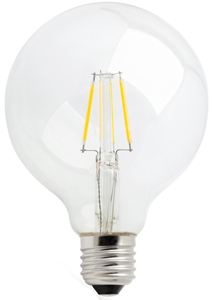 Lampe globe en cristal LED G95 4W 2700K 450Lm (Spectrum WOJ13763) - Product Image 2