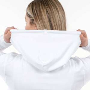 Sweat à capuche gris basique femmes polaire pull sweat avec capuche sur mesure en gros sweats à capuche de mode pour vêtements Streetwear - Product Image 5