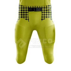 Uniformes de football américain à manches courtes respirants, personnalisables avec votre propre logo, très populaires, 100% polyester, pour hommes - Product Image 4