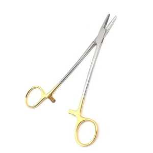 PK Porte-aiguille laparoscopique manuel de haute qualité Instruments chirurgicaux Durable certifié CE Utilisation hospitalière OEM - Product Image 4