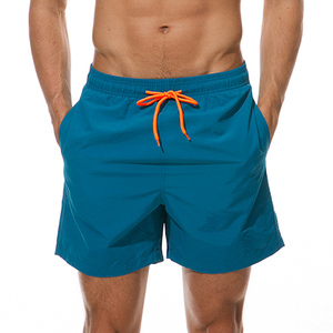 Plain Blank Polyester Swim <b>Shorts</b> Beach <b>Shorts</b> Swimming Board High Quality Inseam Waterproof <b>Lightweight</b> <b>Shorts</b> OEM Supplier - Product Image 5