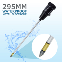 PH et humidimètre de sol portable de qualité supérieure avec électrode de 295mm de long Kit de testeur de sol étanche outils pour intérieur extérieur