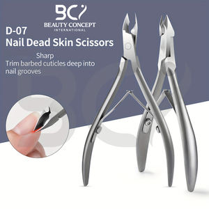 Meilleur coupe-ongles en acier inoxydable, coupe-cuticules tranchant, portable, durable, ouverture large, lame incurvée, professionnel - Product Image 6